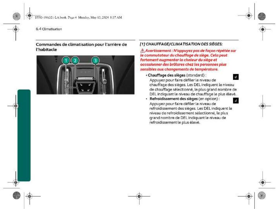 Aston Martin DBX707 (2025) - [8] VITESSE DU VENTILATEUR: - 4