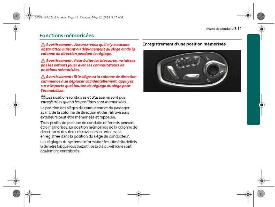 Aston Martin DBX707 (2025) - Fonction mémoire - 14
