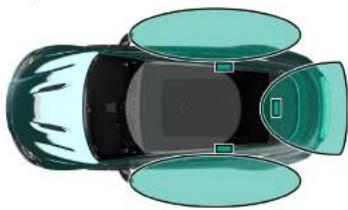 Aston Martin DBX707 (2025) - Zones d'entrée sans clé - 1