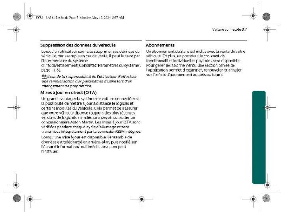 Aston Martin DBX707 (2025) - Mode confidentiel - 3