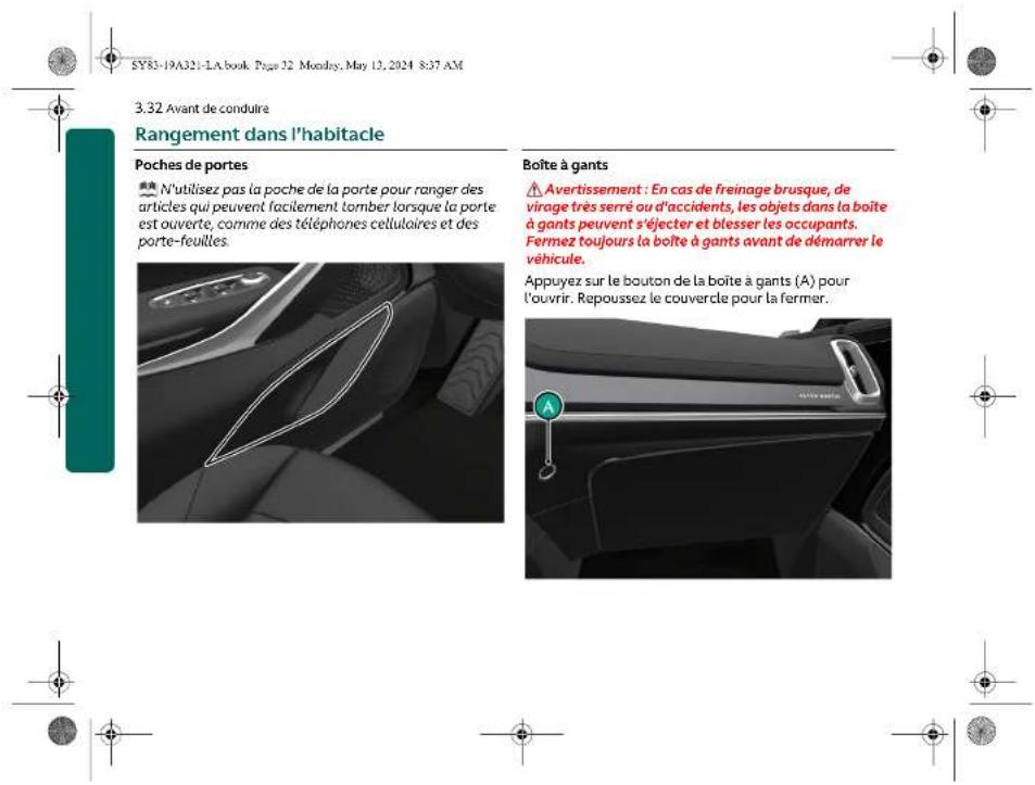 Aston Martin DBX707 (2025) - Ancrages de sangle de retenue - 17