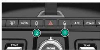 Aston Martin DBX707 (2025) - Commutateurs de verrouillage intérieurs - 1