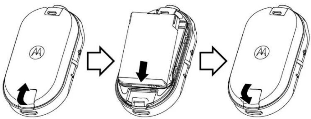 MOTOROLA CLP446e - Procedimento: - 1