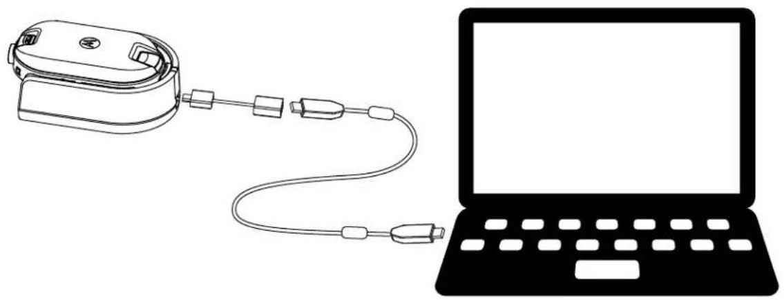 MOTOROLA CLP446e - Procedure: - 1