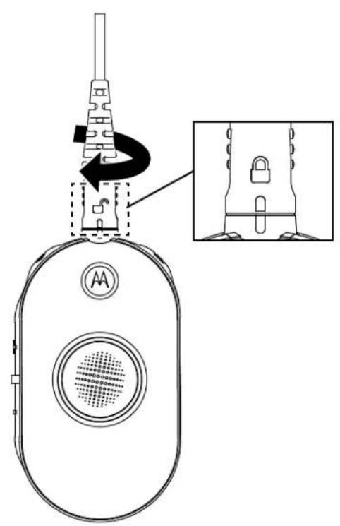 MOTOROLA CLP446e - Menettely: - 2