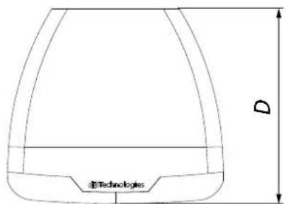 DB Technologies IS3TTRF - DIMENSIONS AND WEIGHT - 3
