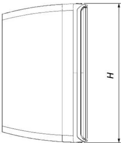 DB Technologies IS3TTRF - DIMENSIONS ET POIDS - 2