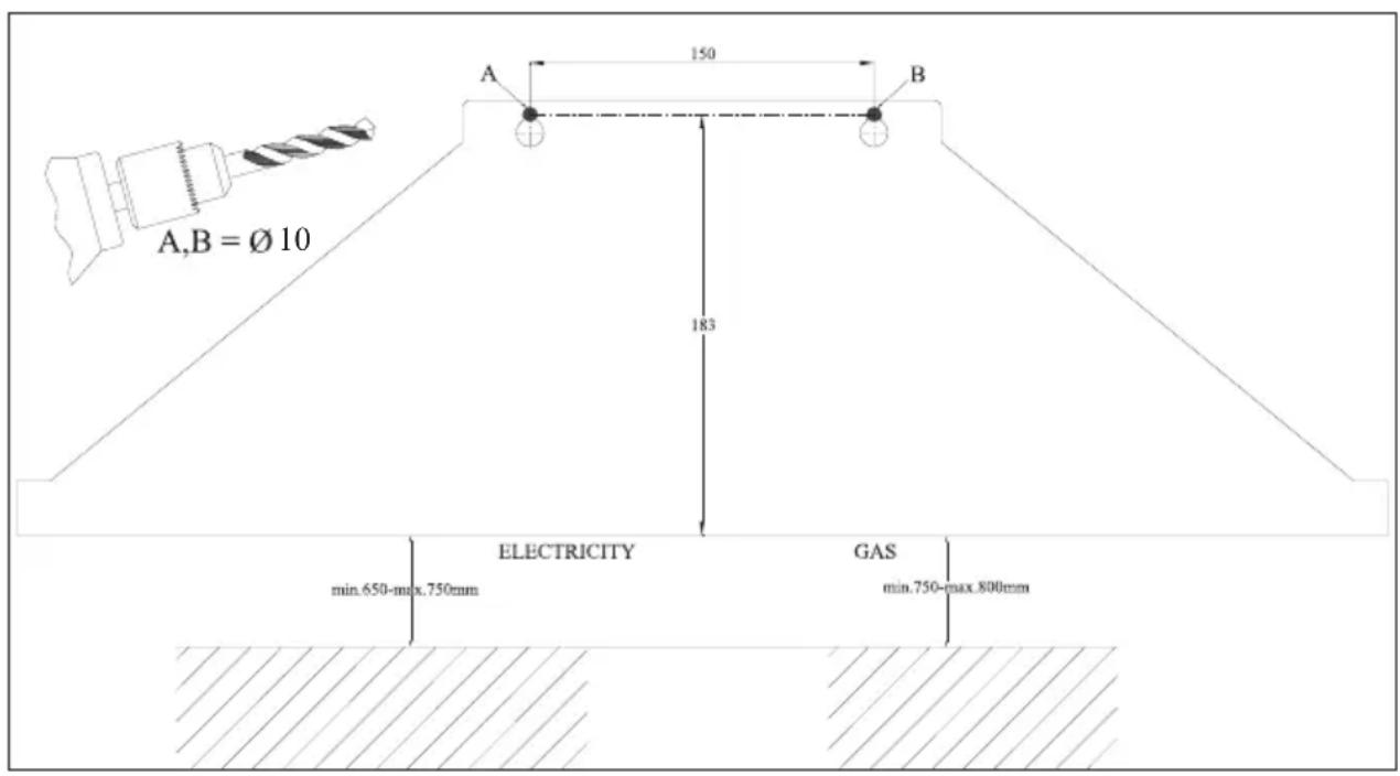 LEISURE H901PK - Installation Scheme - 1