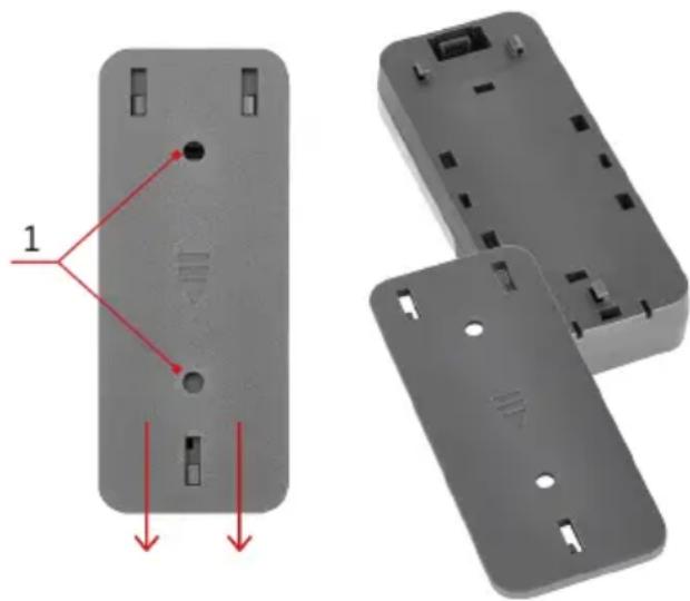 Emos P5735SS - Installazione del pulsante del campanello (trasmettitore) - 1