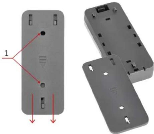 Emos P5735SS - Installing the Doorbell Button (Transmitter) - 1