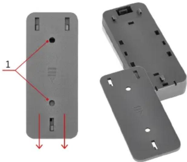 Emos P5735SS - Installering af dørklokkeknappen (Transmitter) - 1
