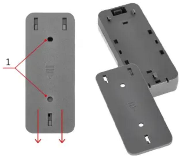 Emos P5735SS - Installation des Klingeldrückers (des Senders) - 1