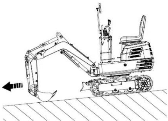 SCHEPPACH EXC815 - Monter et descendre des pentes - 2