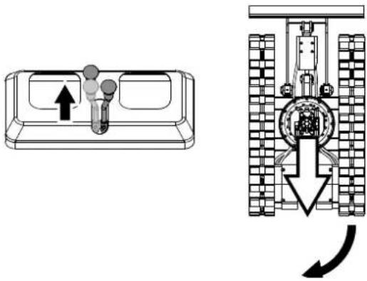 SCHEPPACH EXC815 - Changement de direction en déplacement - 2