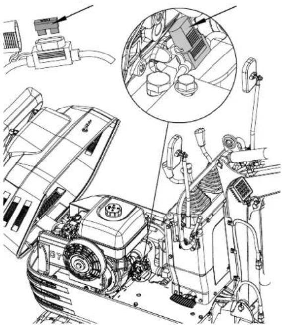 SCHEPPACH EXC815 - Replacing fuses - 1