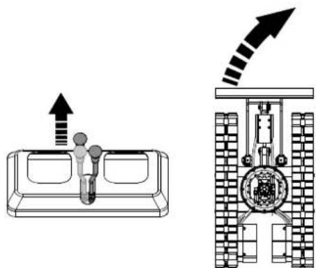 SCHEPPACH EXC815 - Changement de direction à l'arrêt - 1