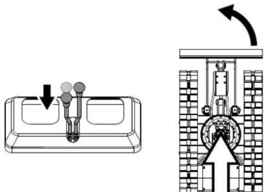 SCHEPPACH EXC815 - Changement de direction à l'arrêt - 2