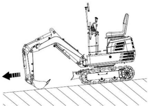 SCHEPPACH EXC815 - Bergauf und Bergab fahren - 2
