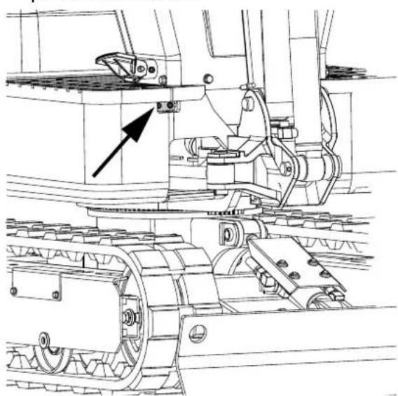 SCHEPPACH EXC815 - Lubrification du palier pivotant - 1