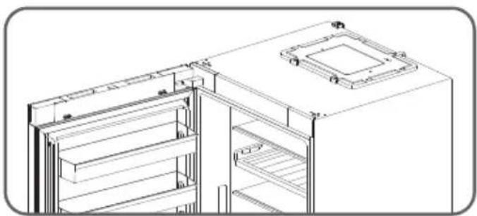 HISENSE RB3K330SAFC - Inversión del sentido de giro de la puerta - 4
