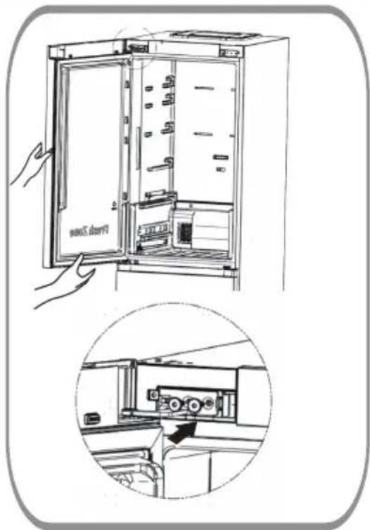 HISENSE RB3K330SAFC - Inversión del sentido de giro de la puerta - 3