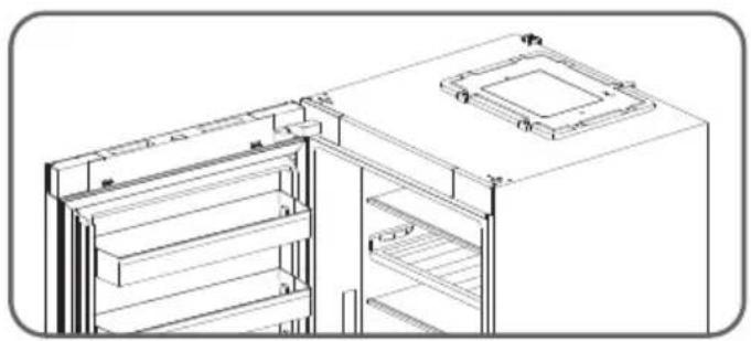 HISENSE RB3K330SAFC - De deurrichting omkeren - 4