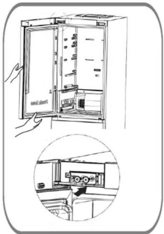 HISENSE RB3K330SAFC - Reverse the door - 3