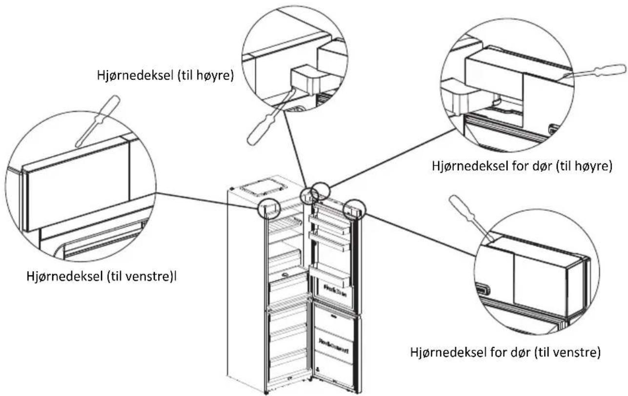 HISENSE RB3K330SAFC - Reverserende dør - 1