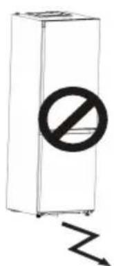 HISENSE RB3K330SAFC - WARNING Brandrisk/brandfarliga material - 1