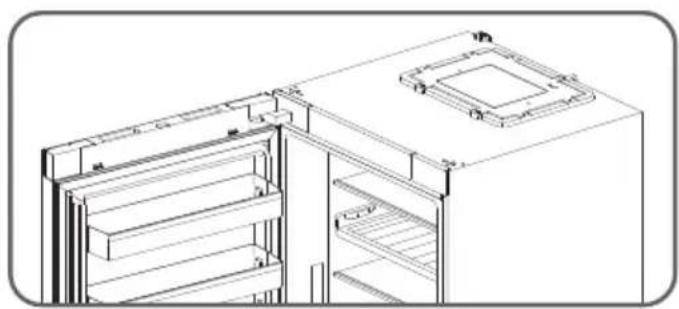 HISENSE RB3K330SAFC - Inversez la porte - 8