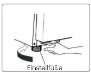 HISENSE RB3K330SAFC - Aufstellung Ihres neuen Gerätes - 1