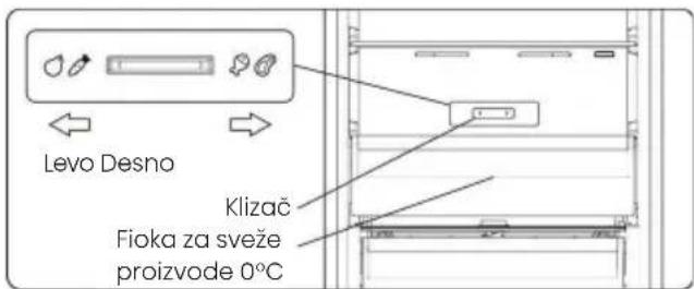 HISENSE RB3K330SAFC - Fioka za sveže proizvode 0°C - 1