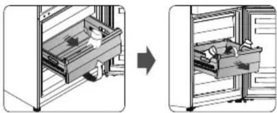 HISENSE RB3K330SAFC - Cajón del congelador - 1