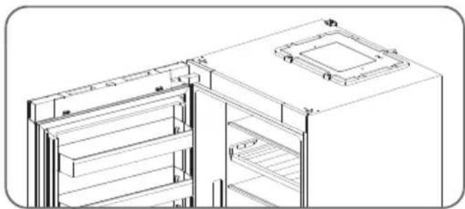 HISENSE RB3K330SAFC - Reverse the door - 4