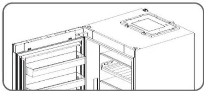HISENSE RB3K330SAFC - Tür umsetzen - 10