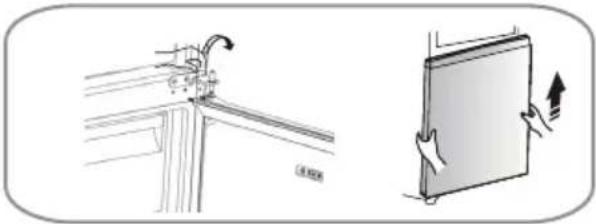 HISENSE RB3K330SAFC - De deurrichting omkeren - 1