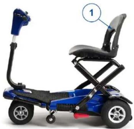 Vermeiren Sedna Premium - Scooter openvouwen en motor koppelen - 4