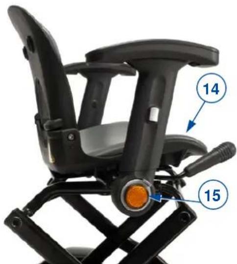 Vermeiren Sedna Premium - Turn the seat to the front - 1