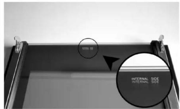 Fulgor Milano FUTSO 6023 TEM IX - Comment démonter les vitres intérieures de la porte panoramique « FULL GLASS » - 3