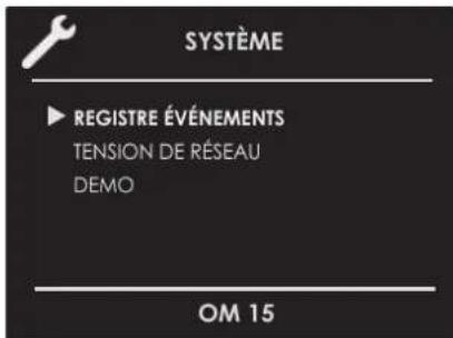 Fulgor Milano FUTSO 6023 TEM IX - FR 11 - Paramètres du système - 2