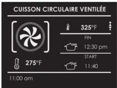 Fulgor Milano FUTSO 6023 TEM IX - Pour retarder le début du mode à temps - 1