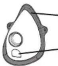Flaem RF6 Basic 2 - SOFTTOUCH MASKE - 1