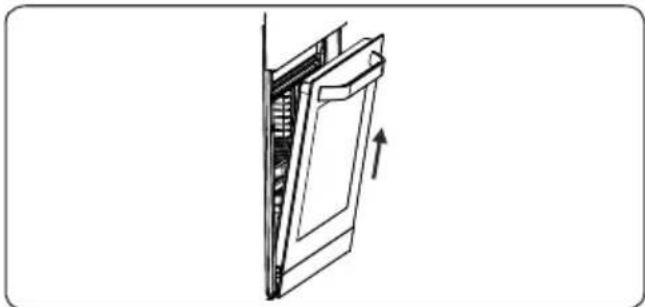 CONTINENTAL EDISON CECI3FCS2 - Removal of the Oven Door - 3