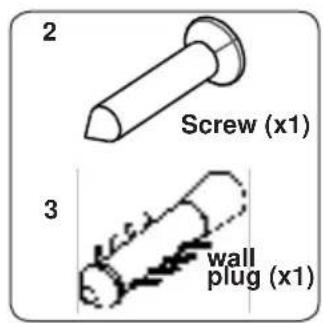 CONTINENTAL EDISON CECI3FCS2 - ANTI- TILTING KIT - 2