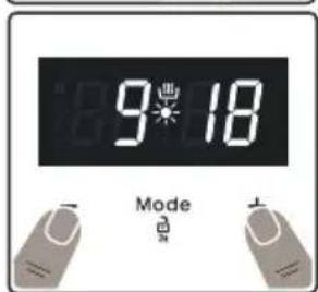 CONTINENTAL EDISON CECI3FCS2 - Time adjustment - 2