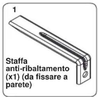 CONTINENTAL EDISON CECI3FCS2 - KIT ANTI-RIBALTAMENTO - 1