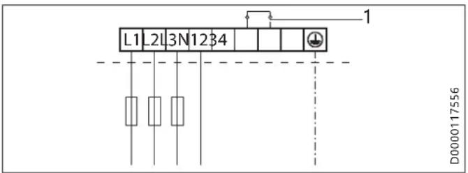 STIEBEL ELTRON FCR 28120 E - 单电路运行连接示例 - 1