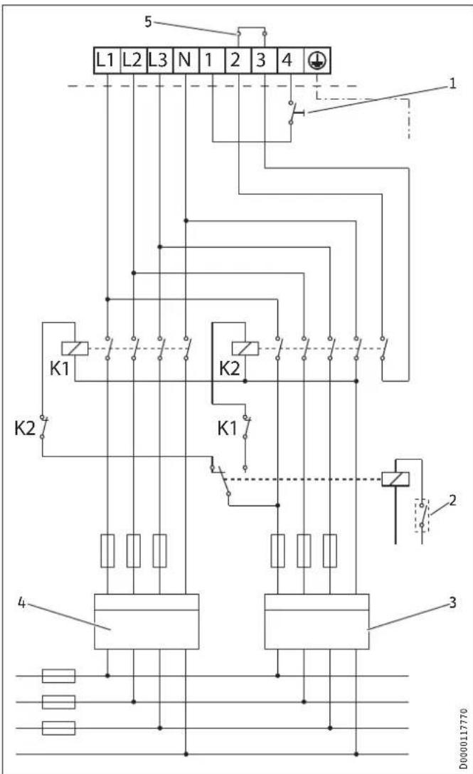 STIEBEL ELTRON FCR 28120 E - Elektrické schémy zapojenia a prípojky - 3