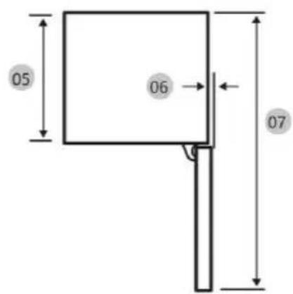 HOOVER HONBQT3519EWK - Prostorske zahteve - 2