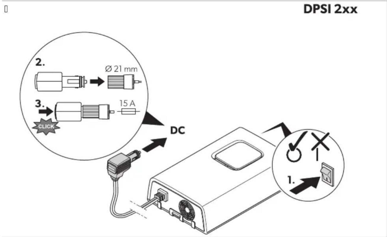 DOMETIC SinePower DPSI424 - YS2 Pri2o,enie strieda1a - 1